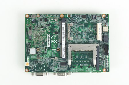 Intel<sup>®</sup> Atom N455 3.5" SBC with DDR3,24bit LVDS, Wide Temp Version (20-80C)